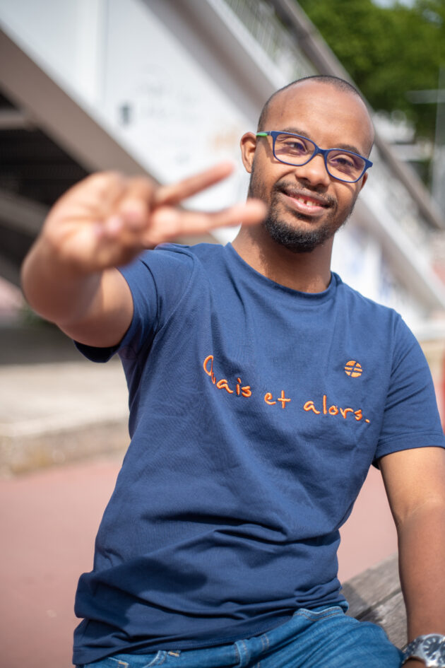 L'initial Unisexe Navy