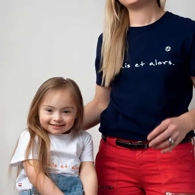 Laëtitia et sa fille Raphaëlle posent pour changer le regard de la société