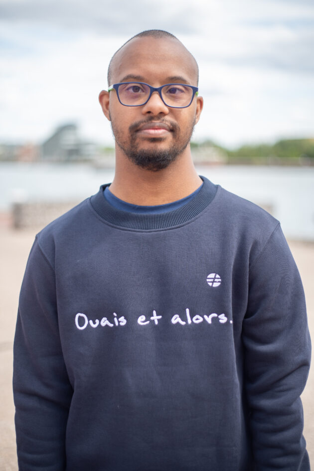 "Le Sacha" - Sweat Navy Unisexe