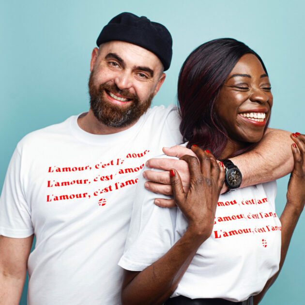 "L'amour" - T-shirt Femme – Image 4