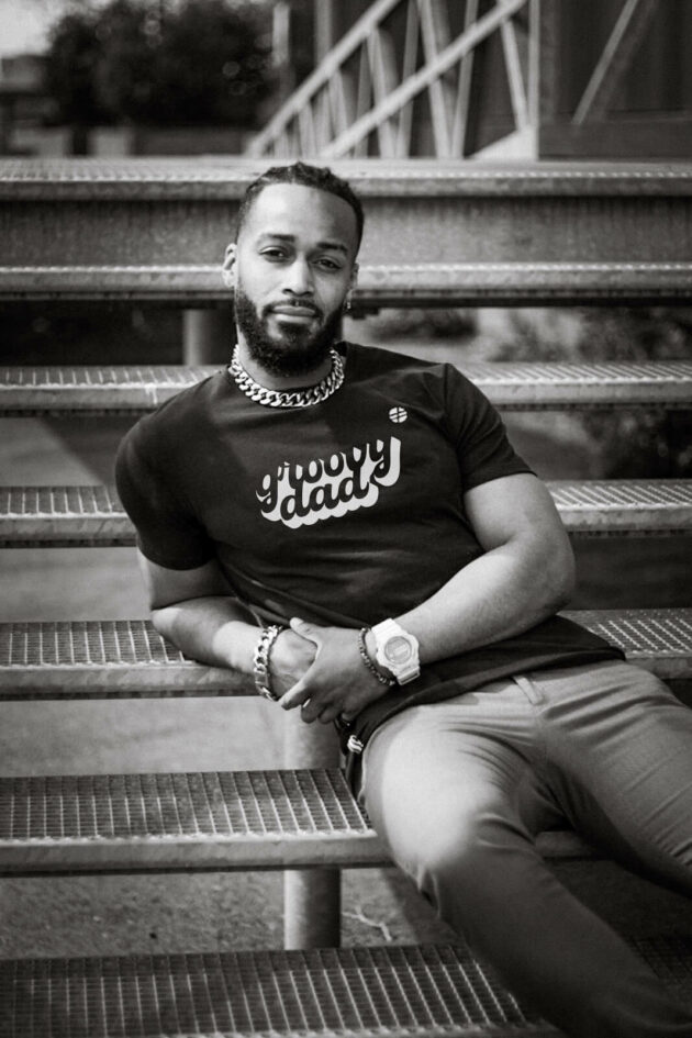 "Le Groovy Dad" - T-shirt Homme – Image 4