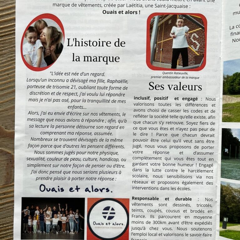Ouais et alors article Saint-Aubinois