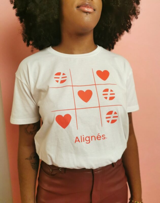 "Les alignés" - T-shirt Unisexe