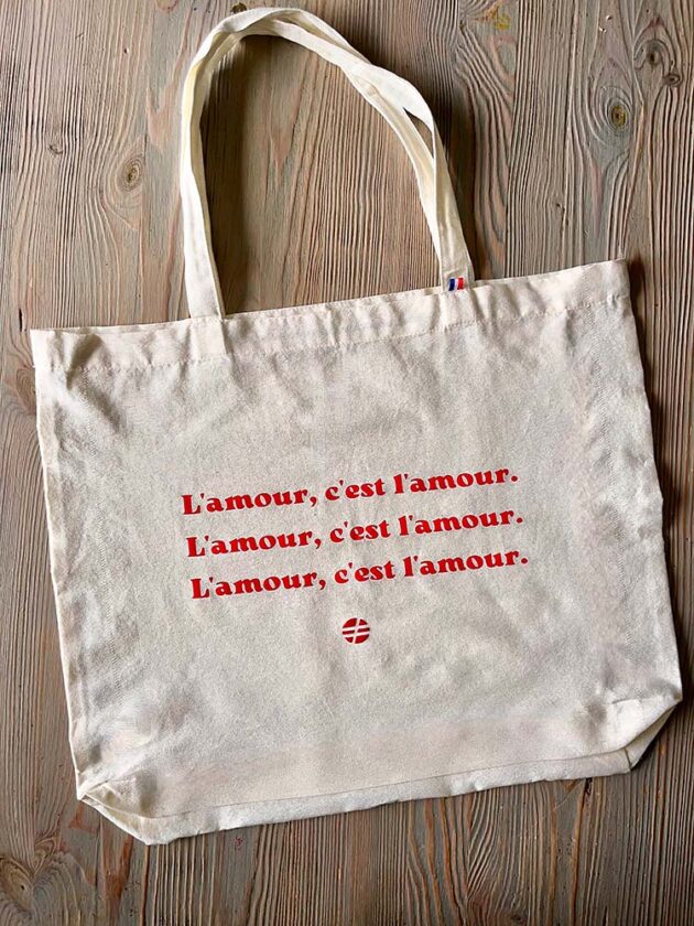 Tote bag L'amour