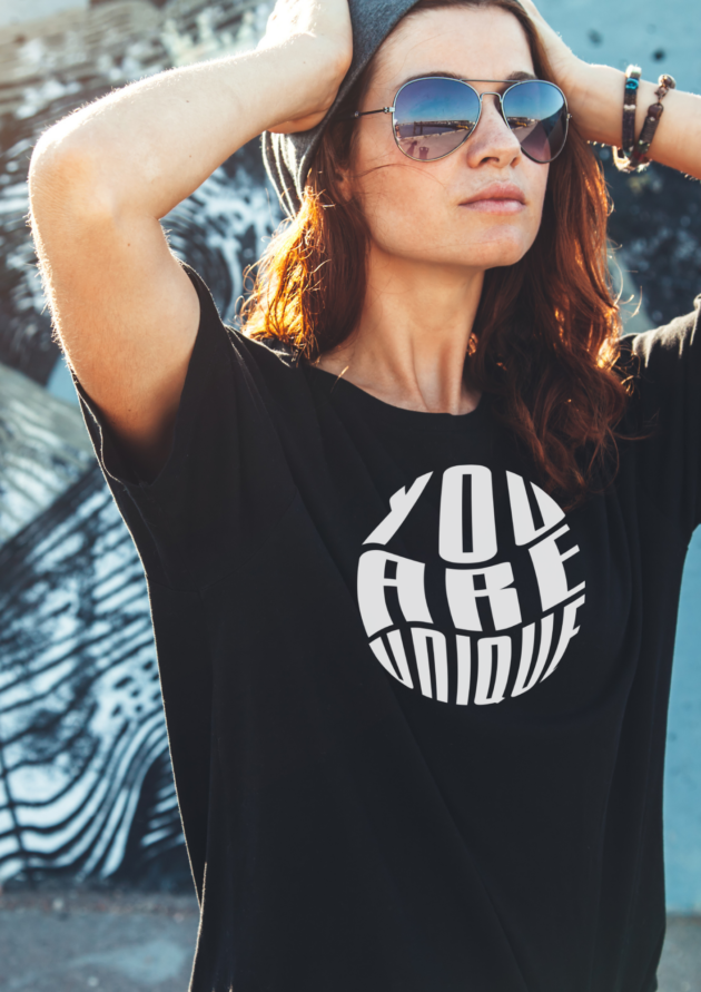 "L'Unique" - T-shirt Unisexe noir – Image 2