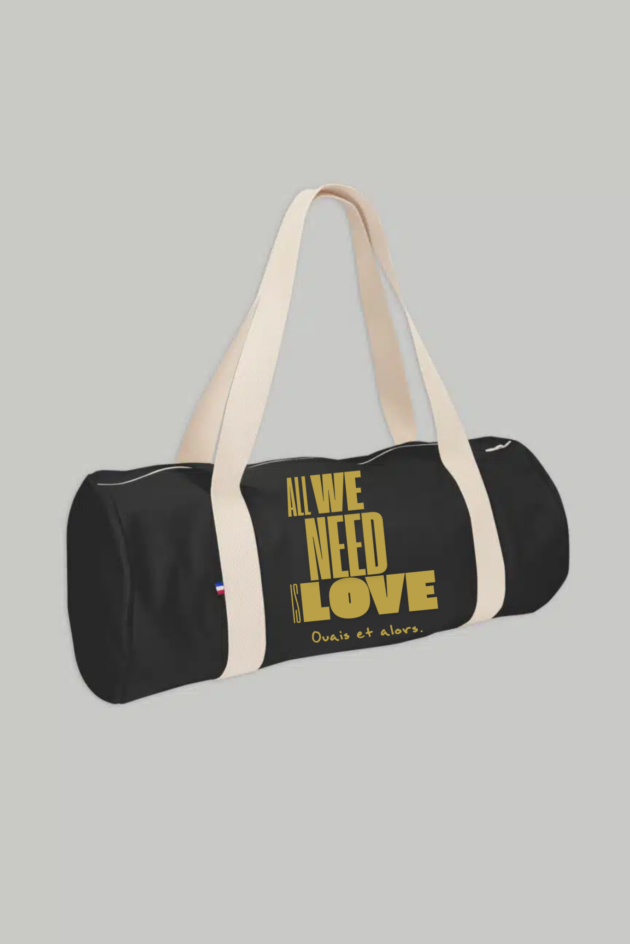 Sac polochon "All We Need Is Love" – Image 2